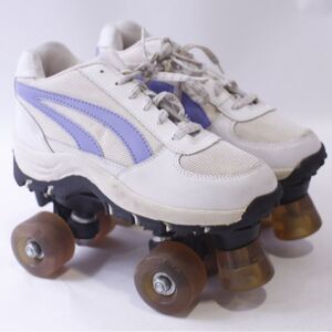 Ultra Wheels Flash Quad Roller 4X4 Shoes Size 9
